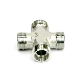 Metric hydraulic cross-piece bbbb m18x1 5 12l