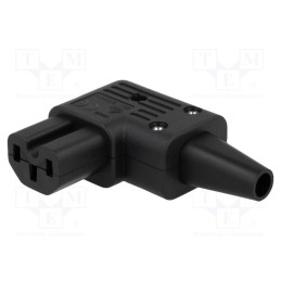 1 pcs x SCHURTER - 4784 - Connector: AC supply, plug, female, 10A, 250VAC, IEC 60320, right