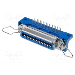 1 pcs x CONNFLY - DS1079-F360BS - Connector: Centronics, socket, female, PIN: 36, THT, angled 90°