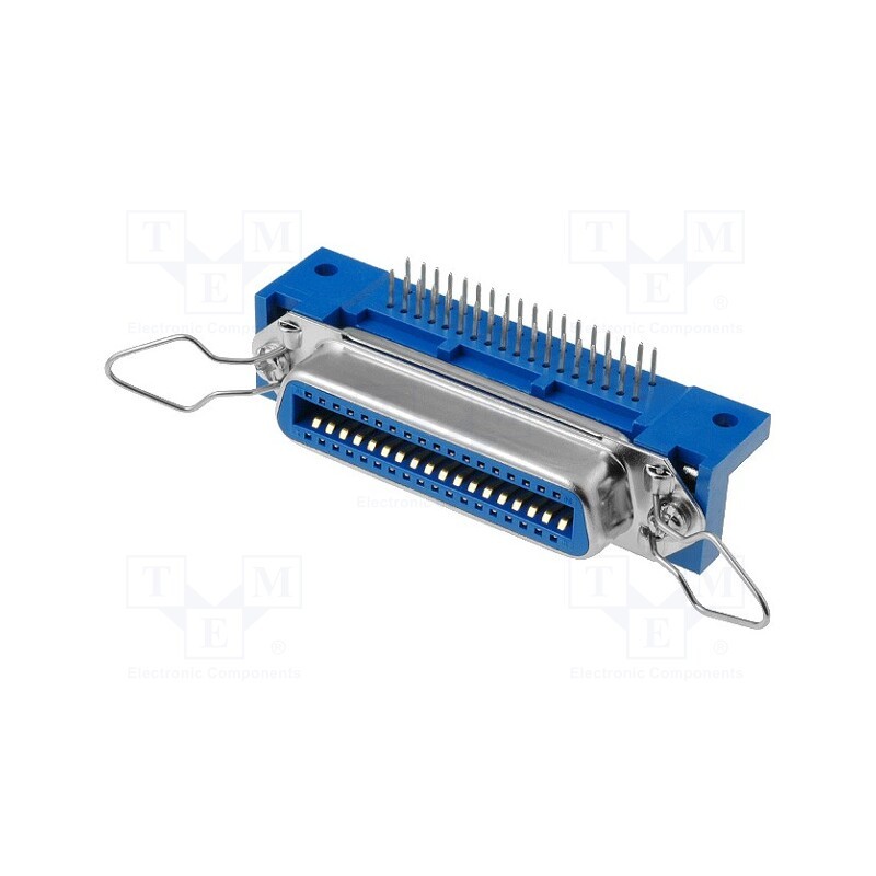1 pcs x CONNFLY - DS1079-F360BS - Connector: Centronics, socket, female, PIN: 36, THT, angled 90°