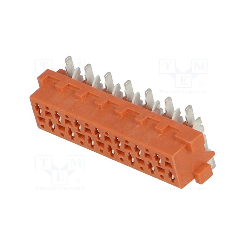 1 pcs x TE Connectivity - 8-188275-4 - Micro-MaTch, socket, female, PIN: 14, SMT, on PCBs, Layout: 2x7