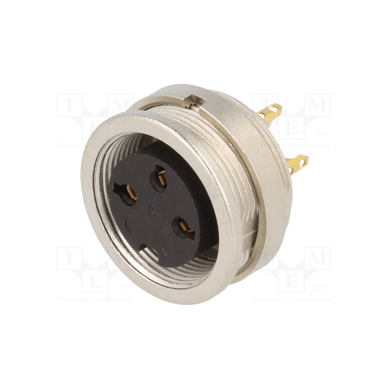 1 pcs x LUMBERG - KFV 30 - Connector: M16, socket, female, soldering, PIN: 3, 5A, 250V, IP40