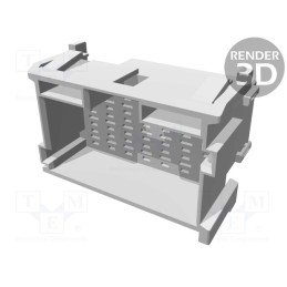 1 pcs x TE Connectivity - 1-967630-1 - Connector: automotive, JPT,MCP 2.8, male, plug, for cable, PIN: 21