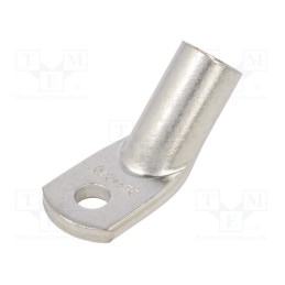 1 pcs x ERKO - KCS45_8-70/10 - Tip: ring tube, M8, 70mm2, crimped, for cable, angled 45°, tinned