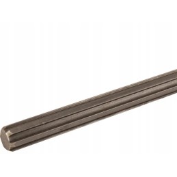 Milled shaft receiving PTO cutter 1 3 8 with 6 150mm