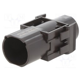 1 pcs x AMPHENOL - C146A01001E8 - Connector: HDC, module, male, C146,heavy|mate M, PIN: 1, 1kV