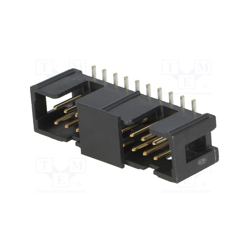 1 pcs x 3M - N2520-6V0C-RB-WE - Socket, IDC, male, PIN: 20, vertical, SMT, gold-plated, 2A, 2.54mm