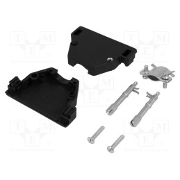 1 pcs x MH CONNECTORS - 2801-0102-03 - Enclosure: for D-Sub connectors, D-Sub 25pin,D-Sub HD 44pin