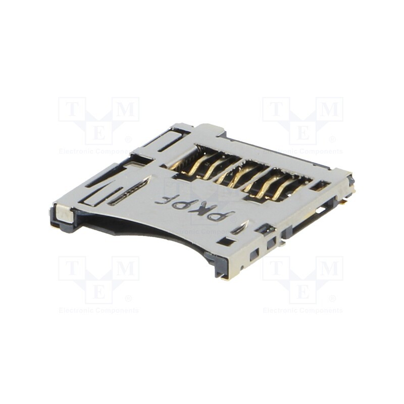 1 pcs x MOLEX - 5027740891 - Connector: for cards, microSD, inverse,push-push, SMT