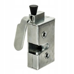 Galvanized right door lock with lock