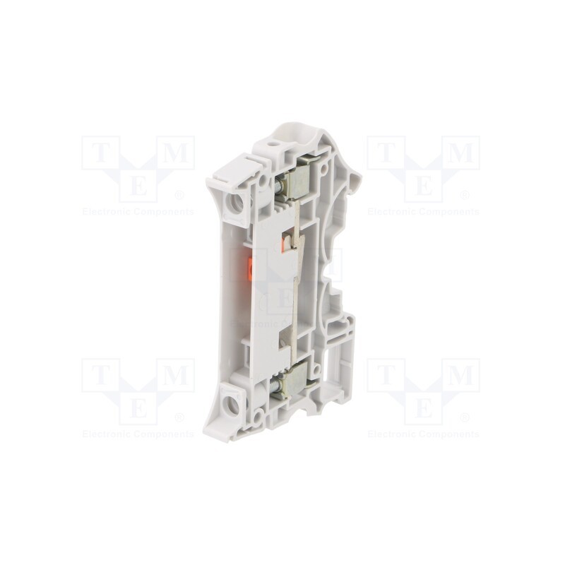 1 pcs x TE Connectivity - 1SNK508310R0000 (ZS10-ST) - Splice terminal: rail, 0.5÷10mm2, ways: 1, terminals: 2, grey, SNK