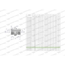 Hydraulic connection bb xge m45x2 35l3 35l x 1