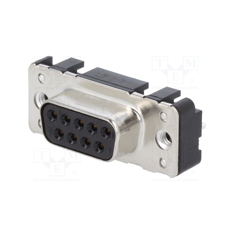 1 pcs x HARTING - 9661516512 - D-Sub, PIN: 9, socket, female, straight, THT, UNC 4-40