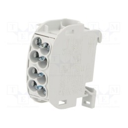 1 pcs x SIMET - 81501002 - Splice terminal: distribution block, 25mm2, ways: 1, terminals: 4