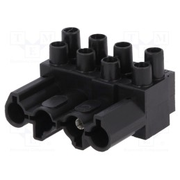 1 pcs x WIELAND - 93.031.4853.0 ST18/4B SW - Connector: pluggable terminal block, screw terminal, female