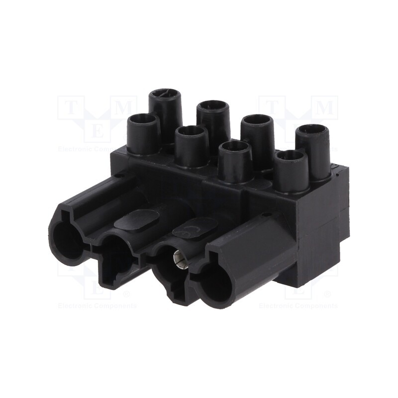 1 pcs x WIELAND - 93.031.4853.0 ST18/4B SW - Connector: pluggable terminal block, screw terminal, female