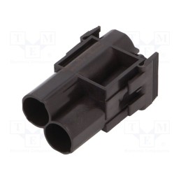 1 pcs x AMPHENOL - C146A02001E8 - Connector: HDC, module, male, C146,heavy|mate M, PIN: 2, 1kV