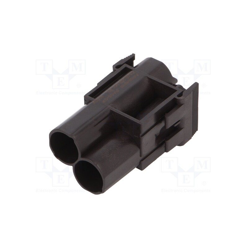 1 pcs x AMPHENOL - C146A02001E8 - Connector: HDC, module, male, C146,heavy|mate M, PIN: 2, 1kV