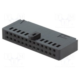 1 pcs x TE Connectivity - 102387-6 - Plug, wire-board, female, AMPMODU MOD IV, 2.54mm, PIN: 26, straight