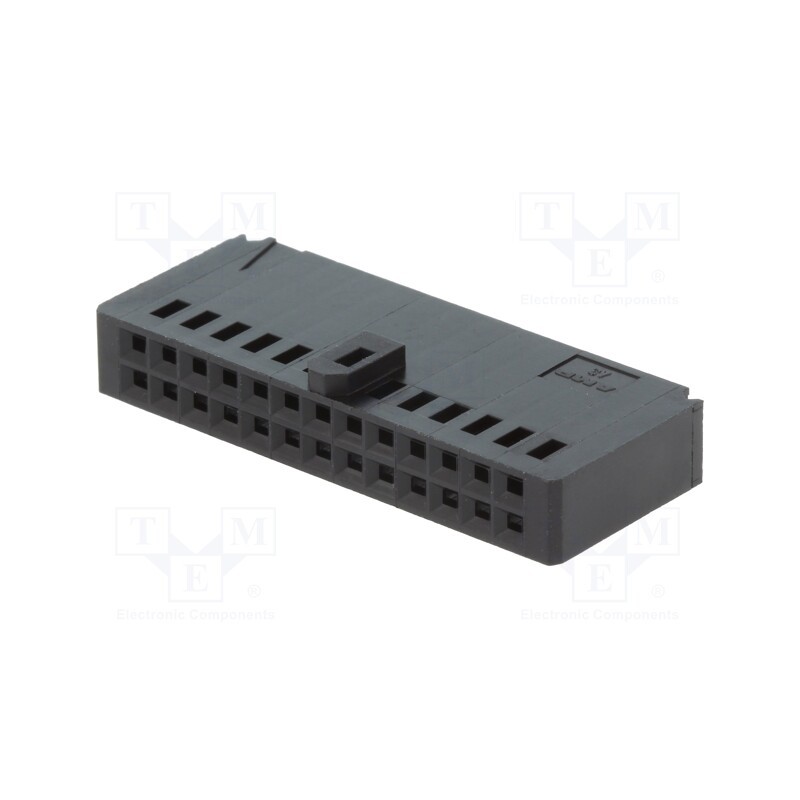 1 pcs x TE Connectivity - 102387-6 - Plug, wire-board, female, AMPMODU MOD IV, 2.54mm, PIN: 26, straight