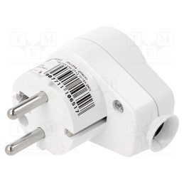 1 pcs x PCE - 9002222 - Connector: AC supply, male + female, plug/socket, 2P+PE, 250VAC