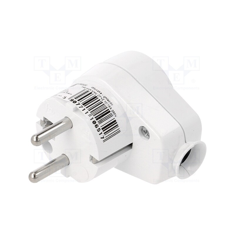 1 pcs x PCE - 9002222 - Connector: AC supply, male + female, plug/socket, 2P+PE, 250VAC