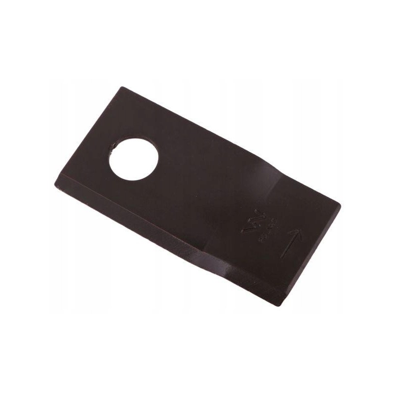 Left lawn mower blade 100x48x3mm hole 19 uses