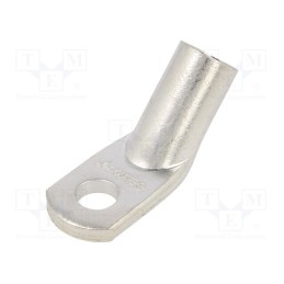 1 pcs x ERKO - KCS45_10-70/10 - Tip: ring tube, M10, 70mm2, crimped, for cable, angled 45°, tinned