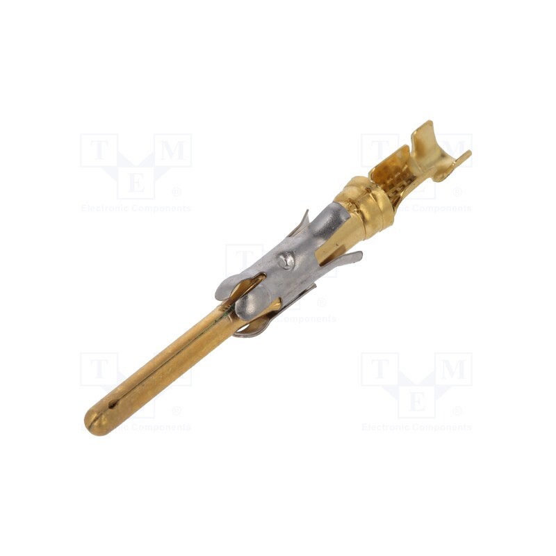 1 pcs x TE Connectivity - 163086-2 - Contact, male, 16, brass, gold-plated, 0.2÷0.6mm2, 24AWG÷20AWG