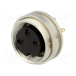 1 pcs x LUMBERG - KGV 30 - Connector: M16, socket, female, soldering, PIN: 3, 5A, 250V, IP40