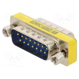 1 pcs x CONNFLY - DS1082-02-15P8LNCC - Transition: adapter, D-Sub 15pin male,both sides