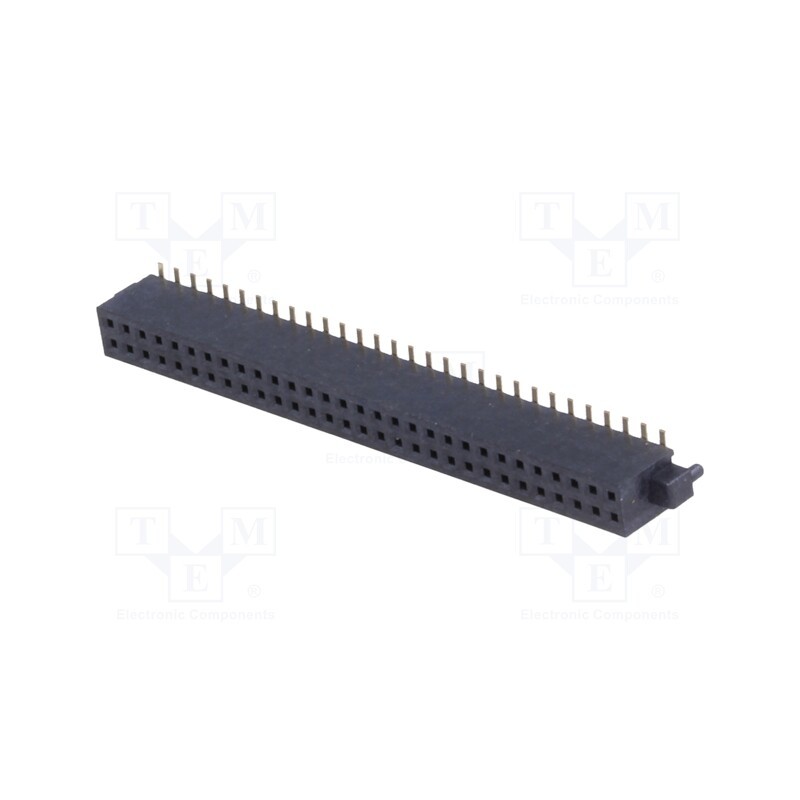 1 pcs x NINIGI - ZL270-60DGP - Socket, pin strips, female, PIN: 60, vertical, 1.27mm, SMT, 2x30