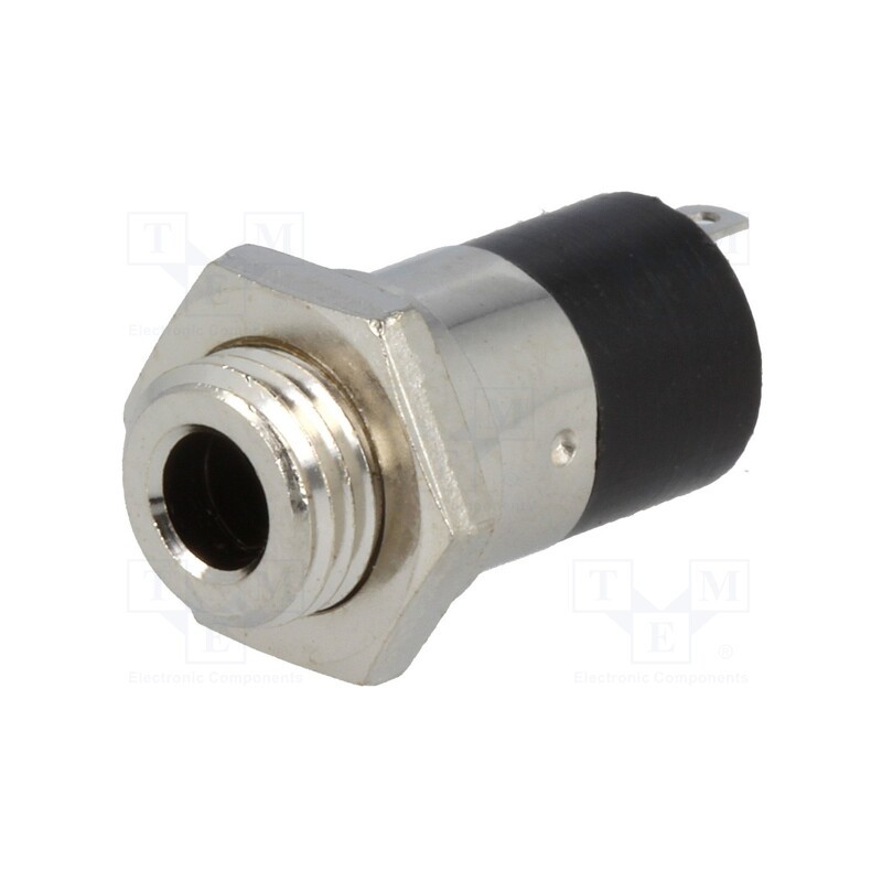 1 pcs x LUMBERG - 1502 02 - Socket, Jack 3,5mm, female, stereo special, ways: 4, straight