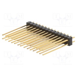 1 pcs x FISCHER ELEKTRONIK - SL22.265.28G - Pin header, pin strips, male, PIN: 28, straight, 2.54mm, THT, 2x14