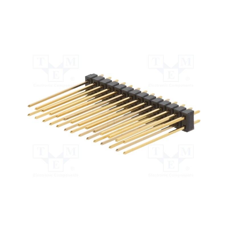 1 pcs x FISCHER ELEKTRONIK - SL22.265.28G - Pin header, pin strips, male, PIN: 28, straight, 2.54mm, THT, 2x14