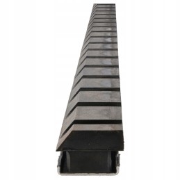 Rubber km 381 10 1250 mm corrugated