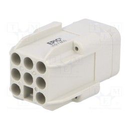 1 pcs x LAPP - 11251000 - Connector: HDC, female, EPIC H-D, PIN: 8, 7+PE, size H-A 3, 10A, 60V