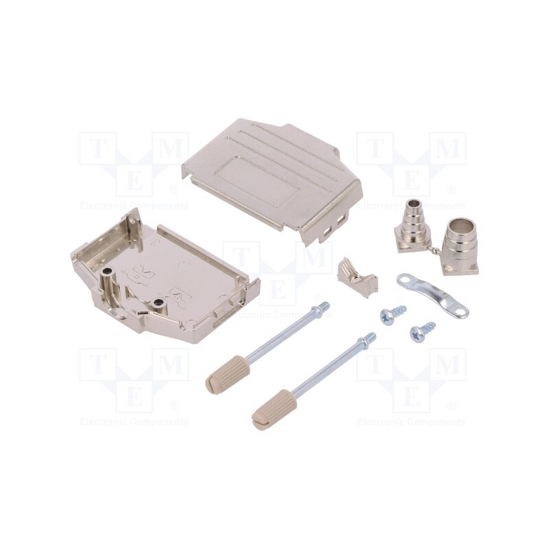 1 pcs x ENCITECH - 6260-0105-03 - Enclosure: for D-Sub connectors, D-Sub 25pin,D-Sub HD 44pin