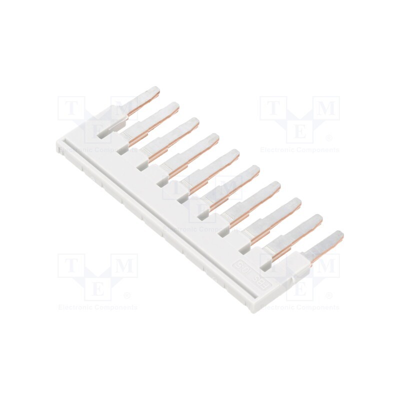 1 pcs x PHOENIX CONTACT - 3039007 - Comb bridge, ways: 10, grey, Width: 5mm, UL94V-0