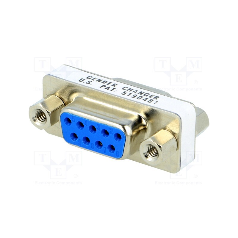 1 pcs x ENCITECH - 2401-0100-21 - Transition: adapter, D-Sub 9pin female,both sides