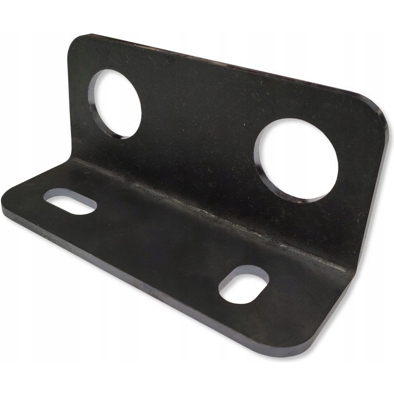 Mounting board for two Euro socket quick connectors