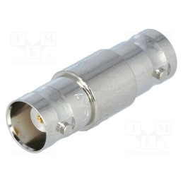 1 pcs x AMPHENOL RF - B7071A1-ND3G-50 - Coupler, BNC socket,both sides, straight, 50Ω, POM
