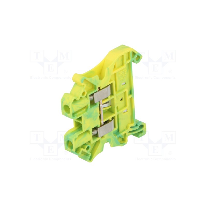 1 pcs x PHOENIX CONTACT - UT 4-PE 3044128 - Splice terminal: rail, 0.14÷4mm2, ways: 1, terminals: 2, polyamide