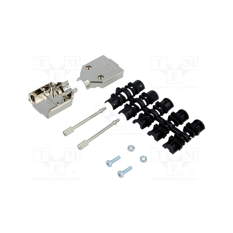 1 pcs x ENCITECH - 6560-0145-01 - Enclosure: for D-Sub connectors, D-Sub 9pin,D-Sub HD 15pin