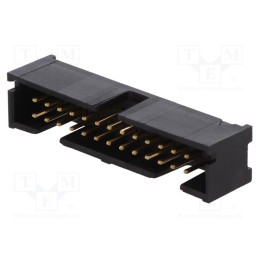 1 pcs x TE Connectivity - 5103308-6 - Socket, IDC, male, PIN: 26, straight, THT, gold-plated, 2.54mm, black