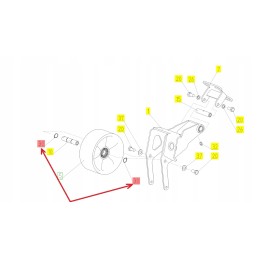 101590716 external seger ring rostselmash
