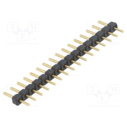 1 pcs x FISCHER ELEKTRONIK - SL 7 16 G - Pin header, pin strips, male, PIN: 16, straight, 2.54mm, THT, 1x16