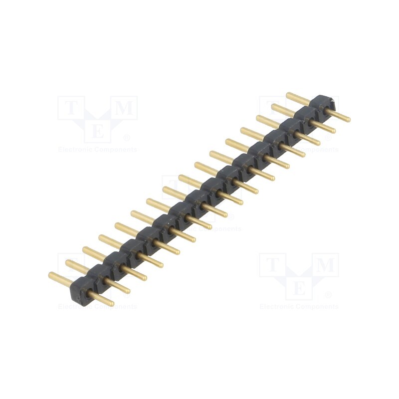 1 pcs x FISCHER ELEKTRONIK - SL 7 16 G - Pin header, pin strips, male, PIN: 16, straight, 2.54mm, THT, 1x16