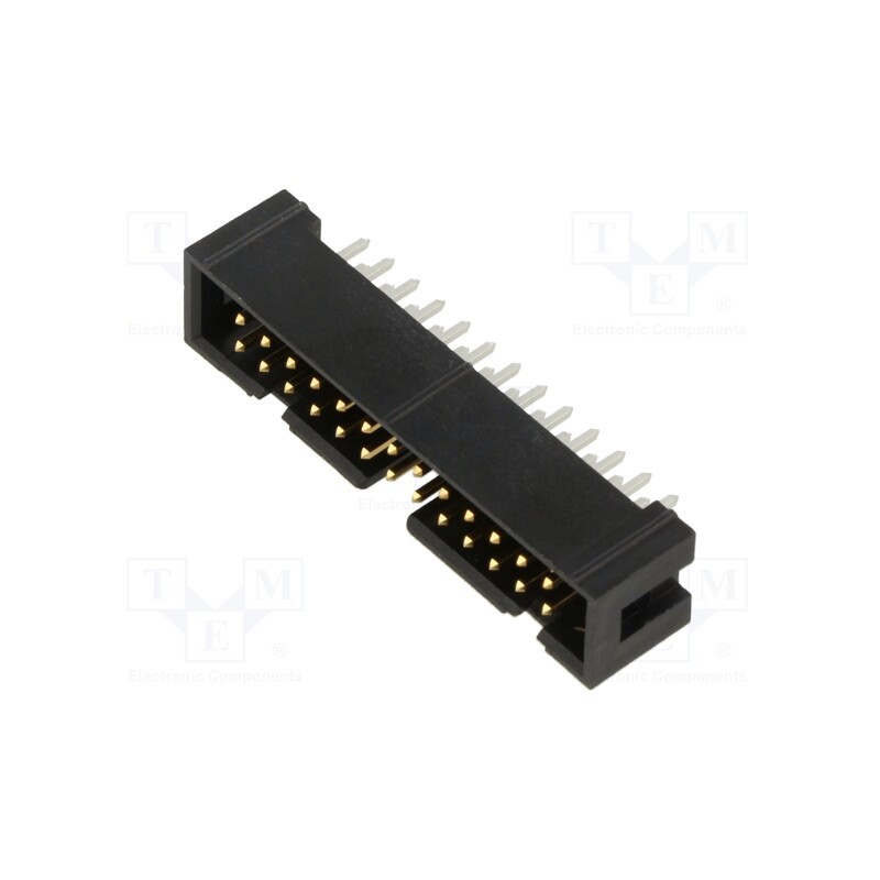 1 pcs x TE Connectivity - 1761681-9 - IDC LOW PRO HDR 26P VERT HT BLACK