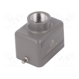 1 pcs x DEGSON ELECTRONICS - D6B-TE-2G-PG16 - Enclosure: for HDC connectors, size D6B, for cable, for latch